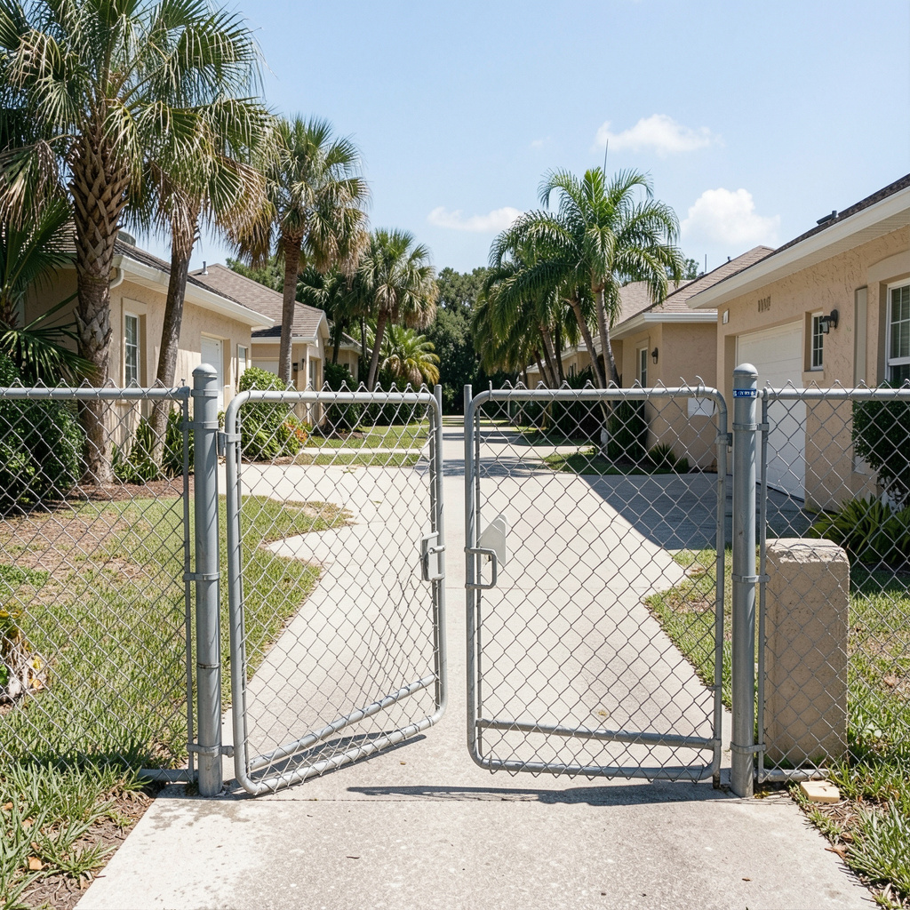 Chain-Link Fence in Titusville, FL - Image 2