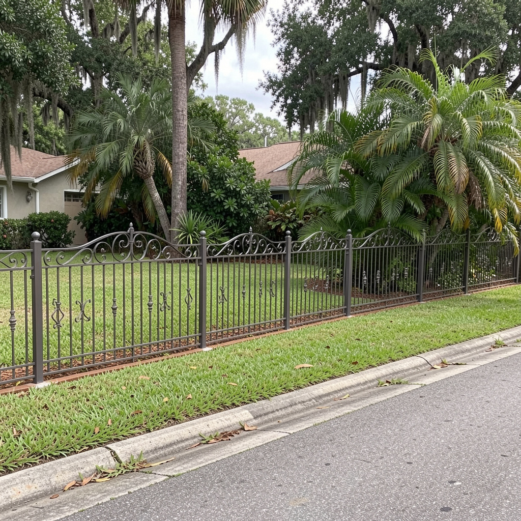 Metal Fence Installation in Titusville, FL