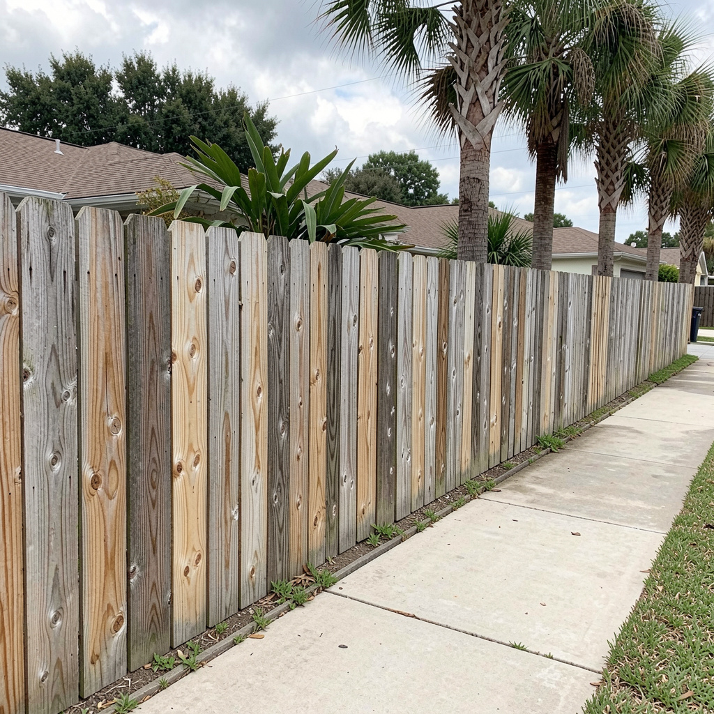 Wood Fence Installation in Titusville, FL